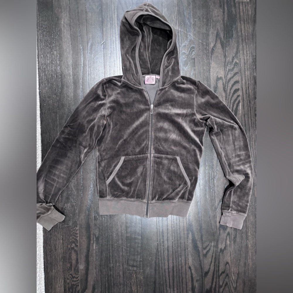 Juicy Couture Brown Velour Set - Hoodie and Pants